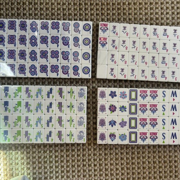 Oh My Mahjong Preppy Soiree - New in box Tiles - Picture 3 of 4